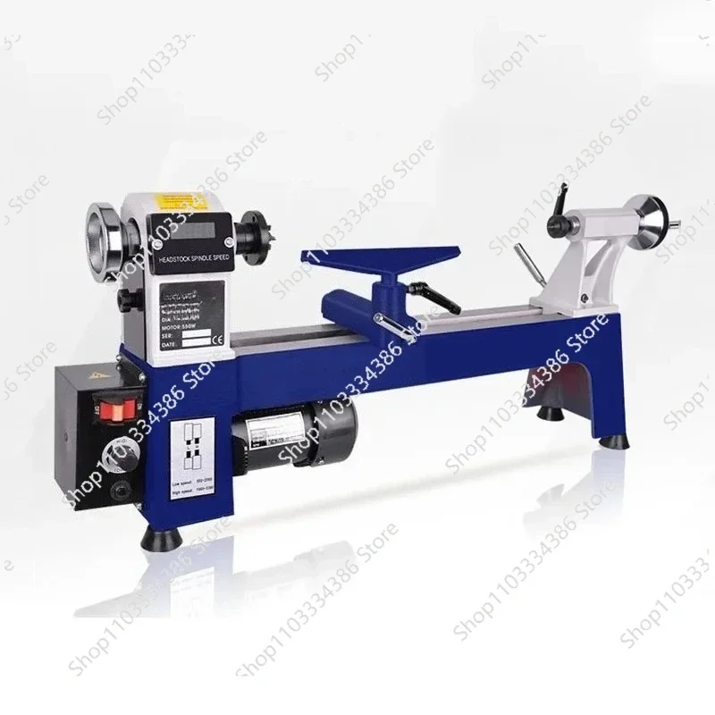 Mini Woodworking Lathe Machine for DIY Pen Making Wooden Beads Processing Hand String Craft Small Tools for Home Workshop