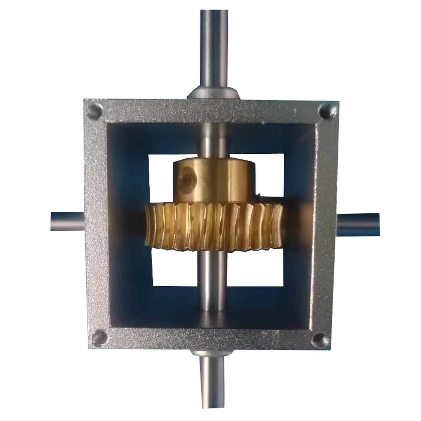 

φ8mm Input Shaft Gearbox Transmission, Manual Electric Micro Worm Gear Reducer