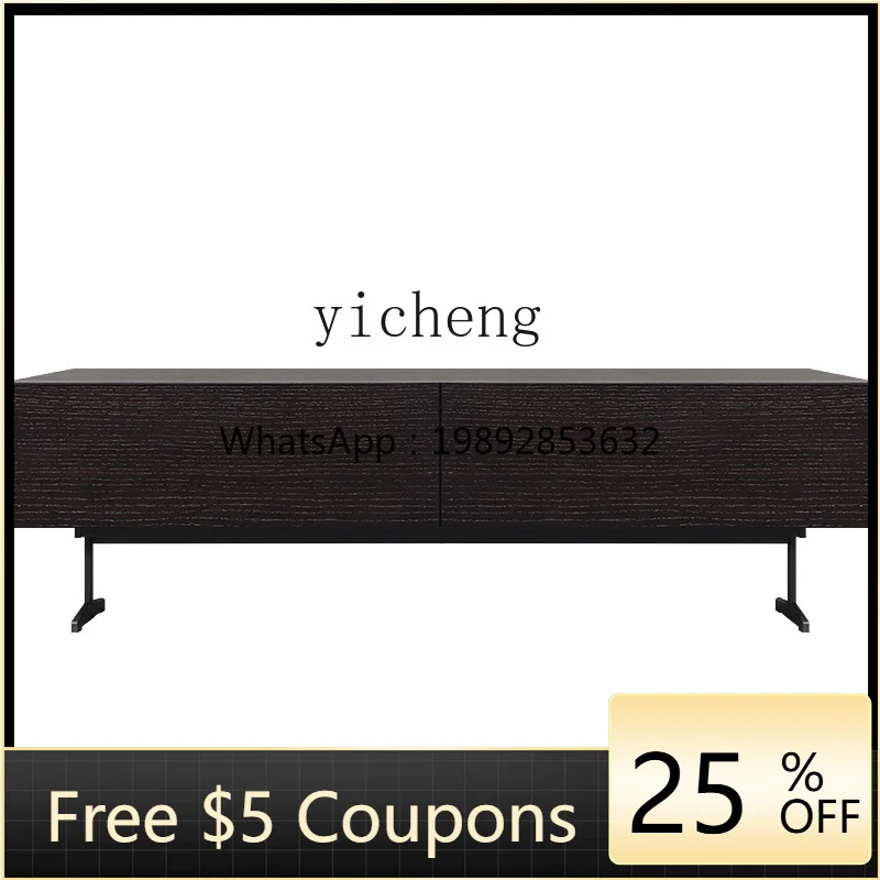 

ZZk Minimalist Designer Coffee Table TV Cabinet Combination Simple Modern Small Apartment Living Room