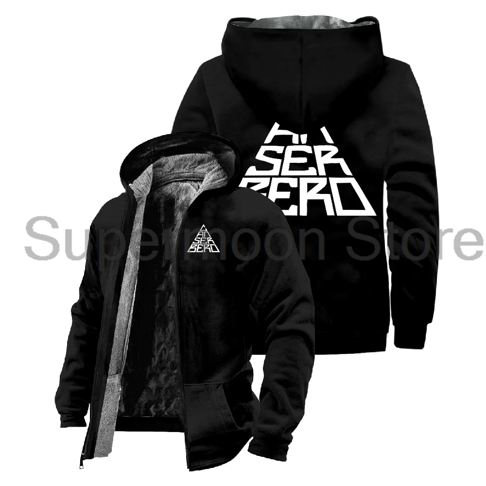 Canserbero Rapper Merch Hoodie Unisex, jaket jalanan lengan panjang parka Musim Dingin Pria Wanita, mantel pakaian Hip Hop