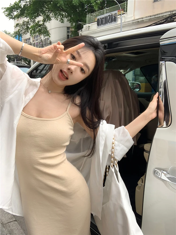 Vestidos sem mangas feminino bonito festa primavera boêmio vestido bloqueando fofo em camadas mori menina fairycore piquenique florescendo all-match