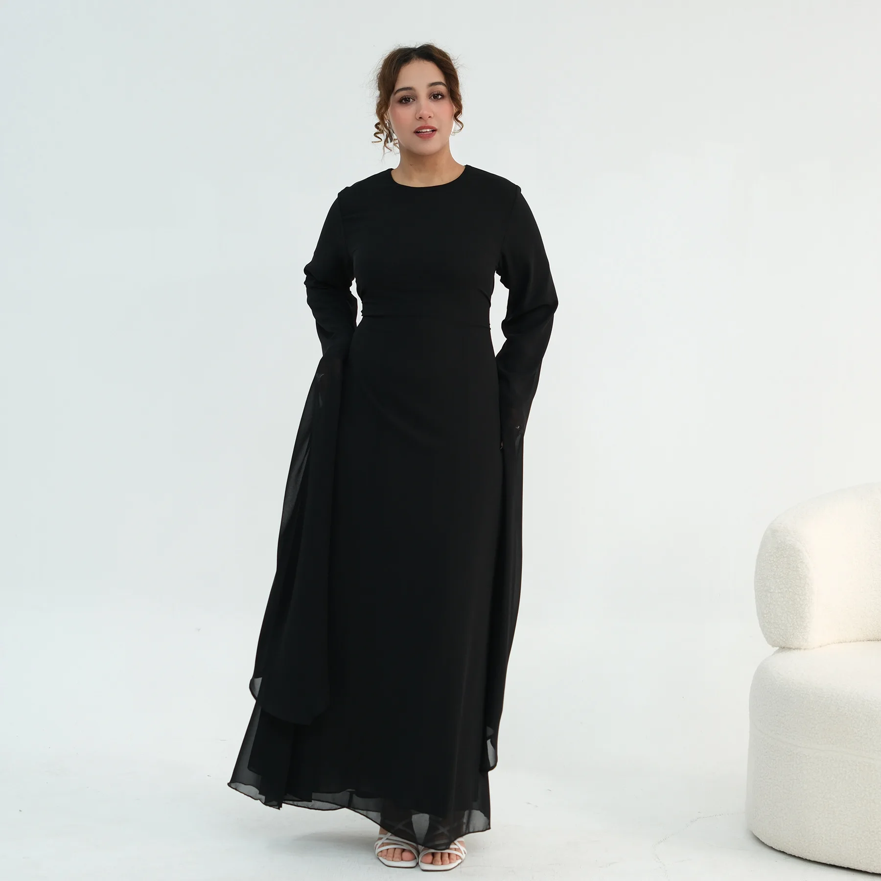 Dubai Abaya Eid Djellaba vrouwen moslim feestjurk Ramadan Caftan Marocain Femme Robe Islam kleding Arabische Jalabiya Vestidos Nieuw