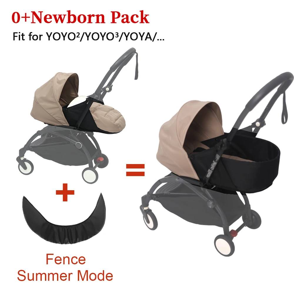 

Newborn Baby Sleeping Basket With Fence Four Seasons 1:1 Material 0+ Sleeping Pack for Stroller Yoyo Yoya Stroller Accessories