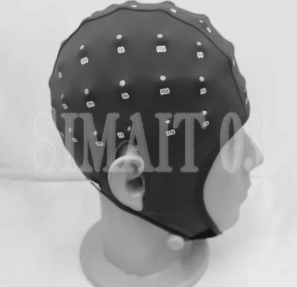 For Strong EEG  Thin Sandwich Electrode Cap 64 Conductive EEG Electromechanical Electrode  Customizable EEG Cap Accessory