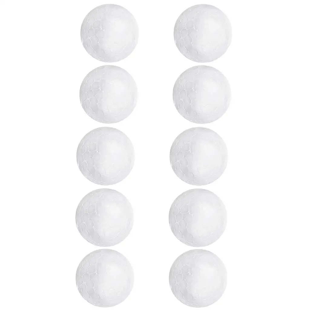 Polystyrene Foam Ball 10 Piece Kit for Creative Crafts and Christmas Ornaments Educational DIY Material
