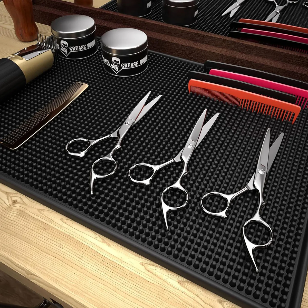 

E9 Bar Mats Countertop Coffee Mat Coaster Spill Mat for Cocktail Bartender Kitchen Counter Top Cup Glasses Dish Drying Table Mat