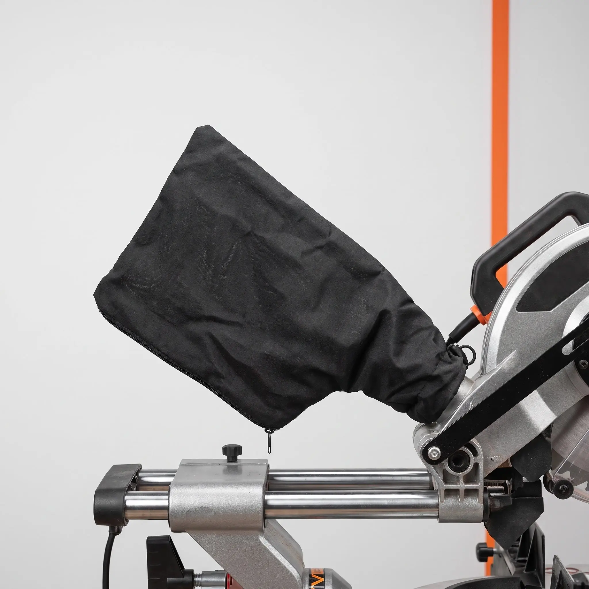 2Pcs Miter Saw Dust Collection Bag Zipper Adjustable Support Stand Table Saw Dust Bag for Sawdust Collection Workshop