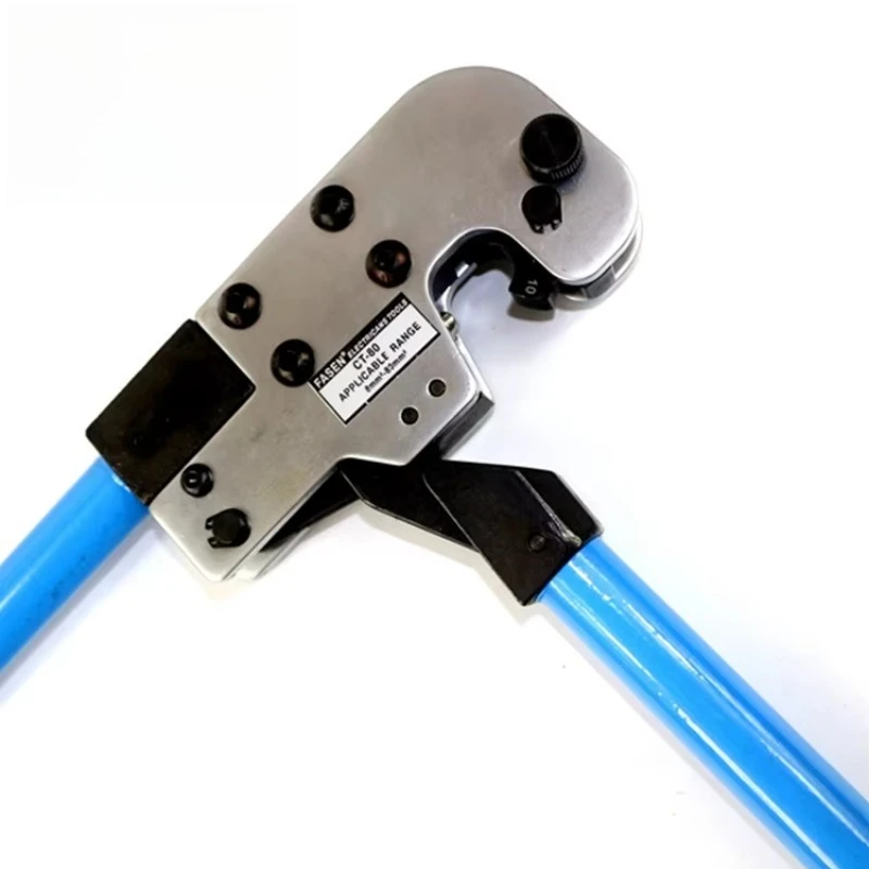 IGeelee Mechanical Crimping Tool CT-80 Hand Crimping Plier with Long Handle 8-80mm2