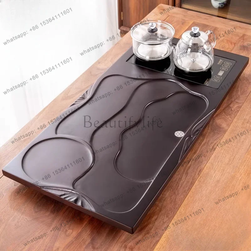 Best Sellers Irregular Ceramic Tea Tray Serving Decorative Accessories Ceremony Office Tea Tray Valet Hospitality Bandejas Home
