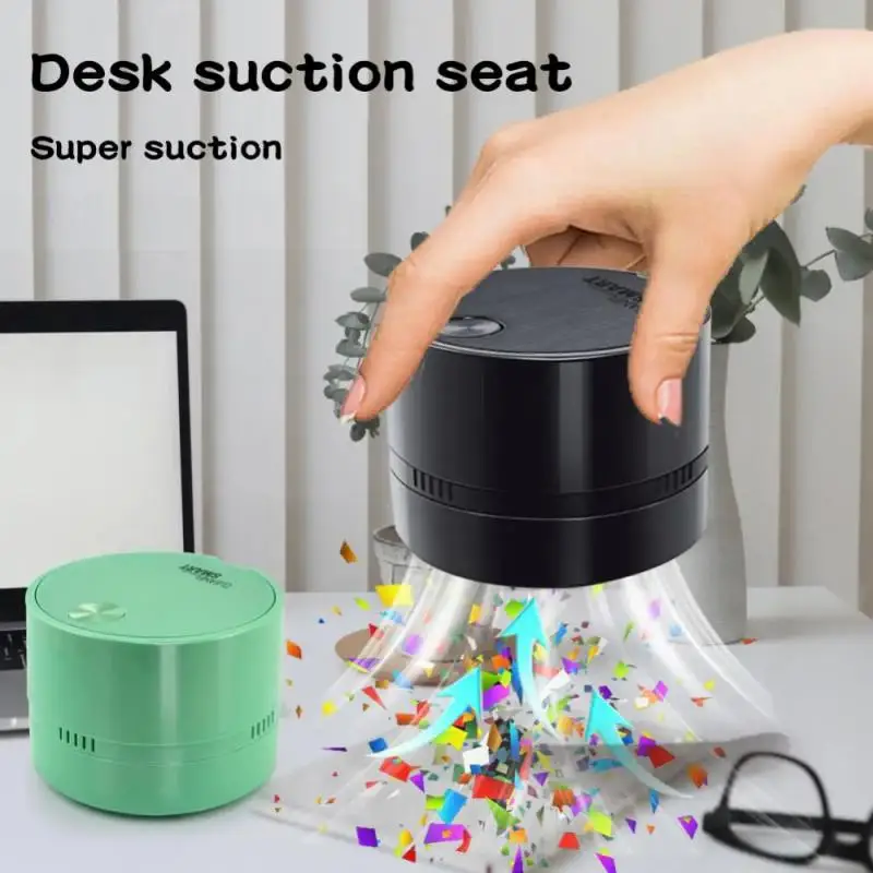 Portable Mini Desktop Vacuum Cleaner Home Office Desk Dust Keyboard Sweeper Car Vacuum Cleaner