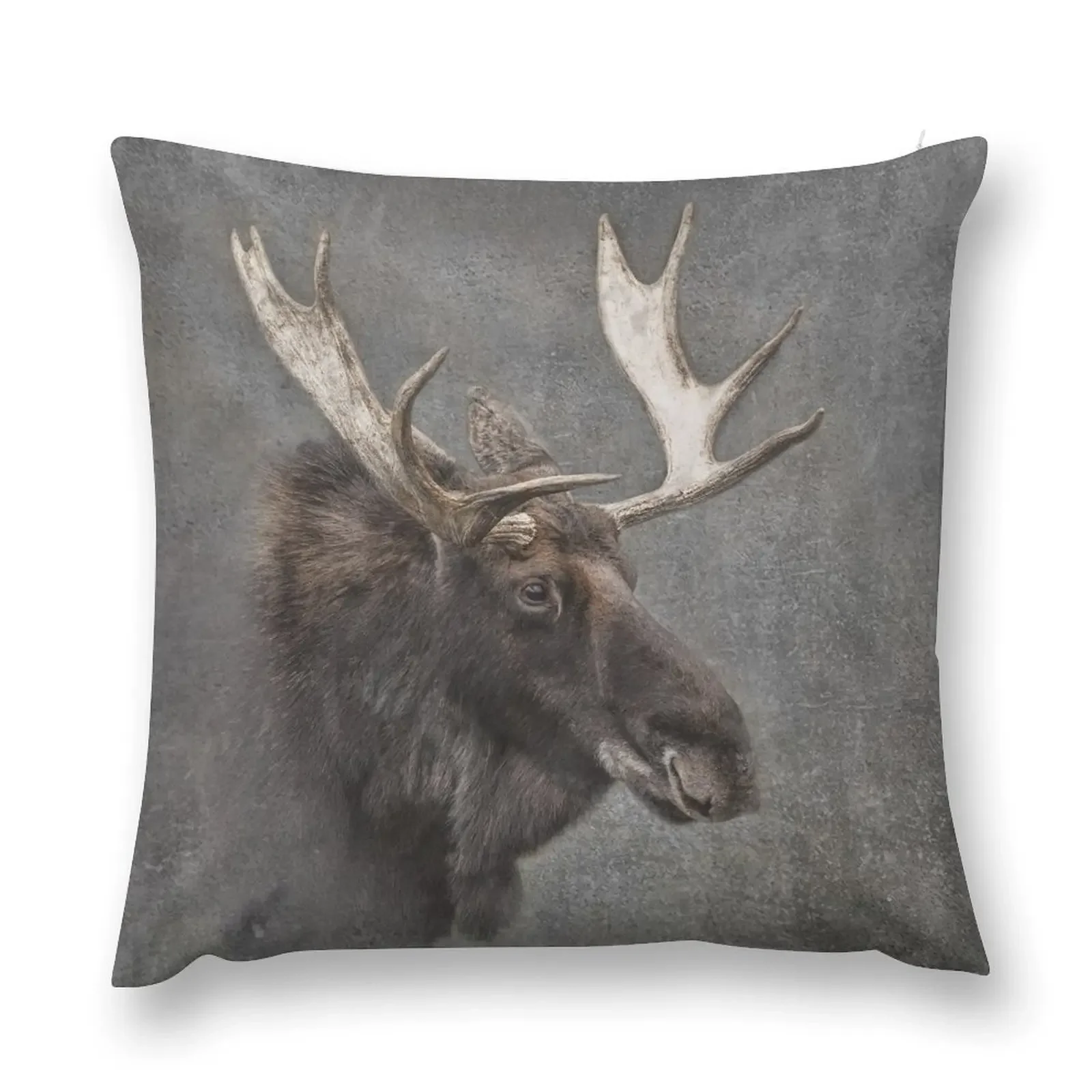 

Moose Head Throw Pillow Sofa Cushion Cover Pillow Decor Luxury Pillow Cover bed pillows