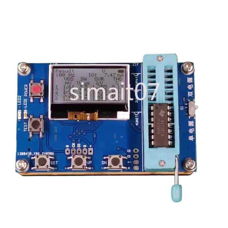 Universal Op-Amp Tester - 1 to 4 Channel Operational Amplifier Detector