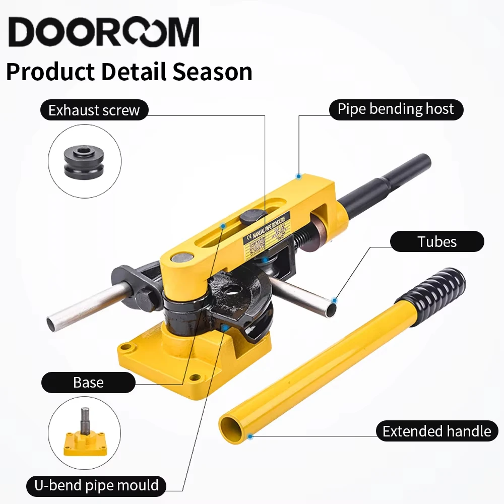 Para SWG-25 ar condicionado ferramenta de tubulação de cobre manual ferramentas de dobra de tubulação portátil hidráulica máquina dobradora de tubulação de metal