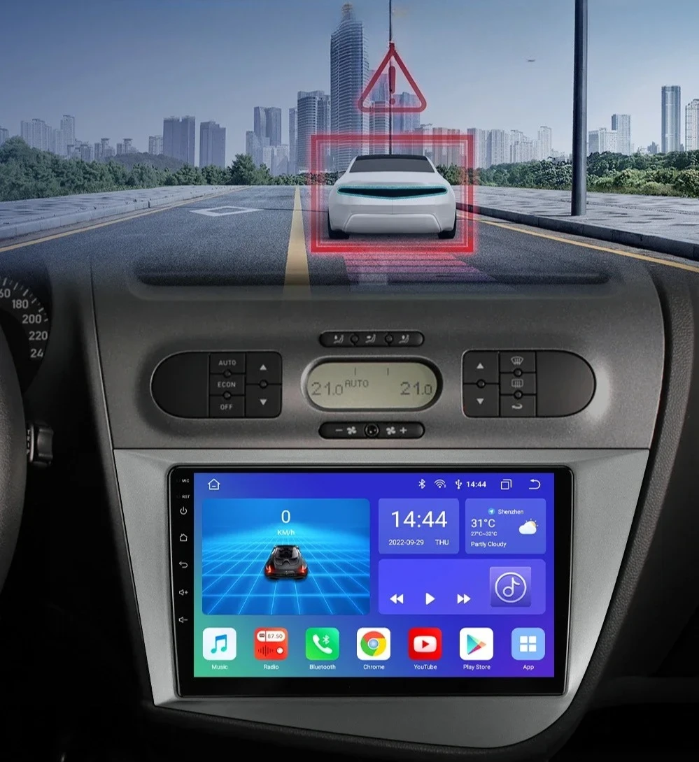 Auto Android Multimedia per Seat Leon 2 MK2 1 p1 2005 -2012 Carplay Car Stereo Touch Screen Radio Navigation GPS Video Player DSP