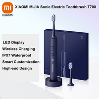 XIAOMI MIJIA T700 Sonic Electric Toothbrush Smart Customize Own Mode in APP Teeth Whitening Oral Cleaning Electronic Tooth Brush