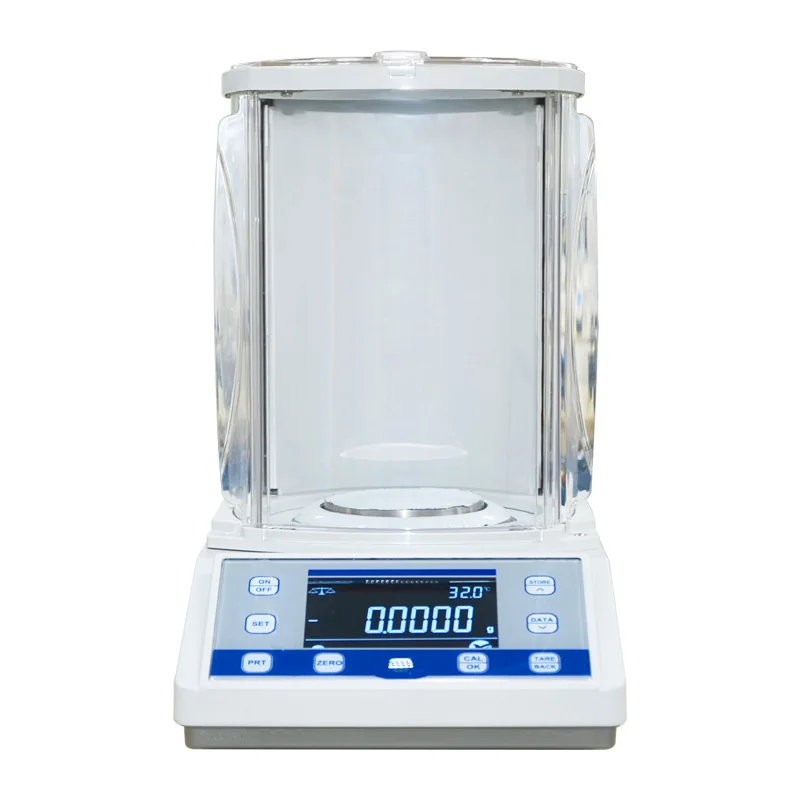 Fully automatic internally calibrated electronic precision balance