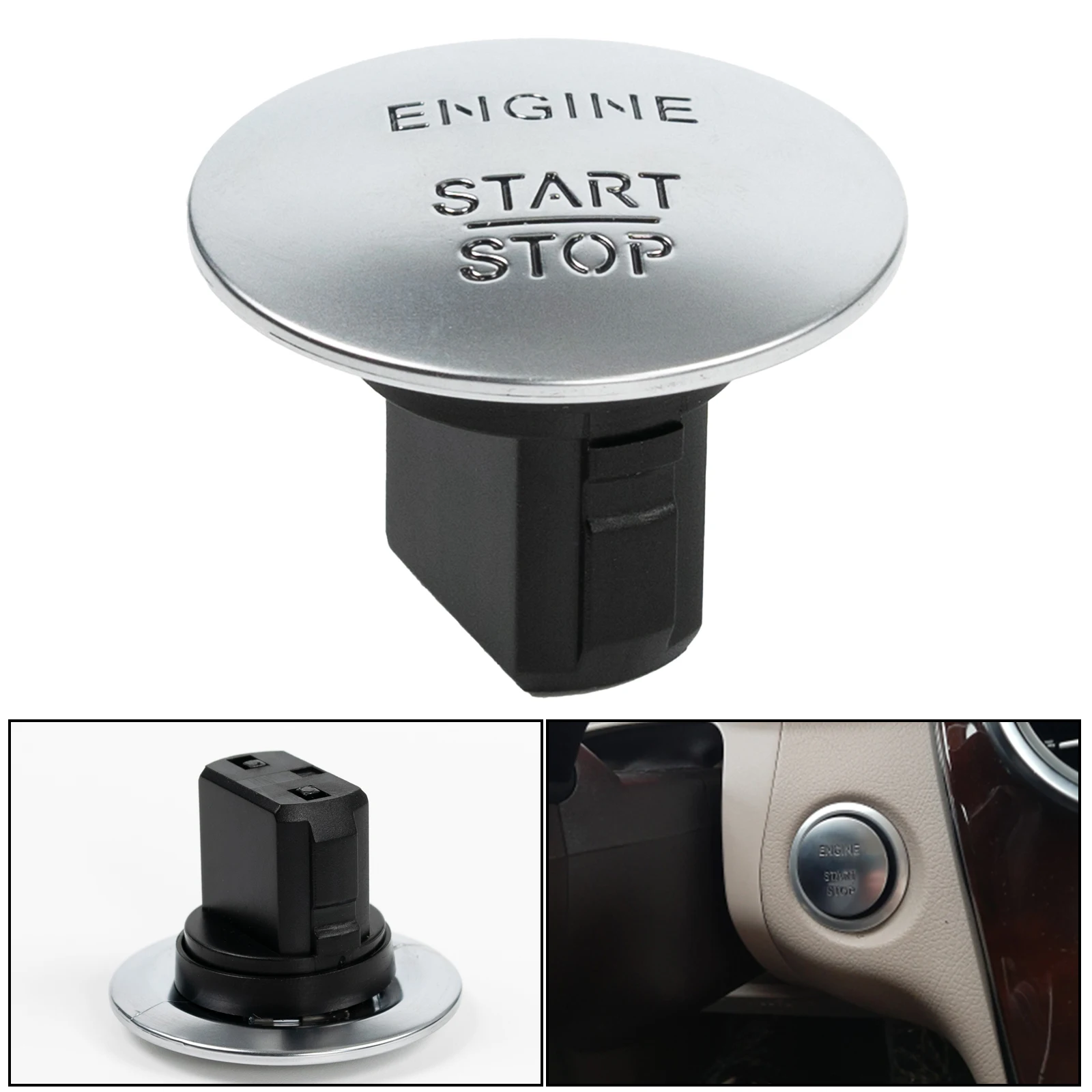 Start Stop Push Button Engine Ignition Keyless Switch For Mercedes Benz W164 W205 W212 W213 W164 W221 Car Accessories 2215450714