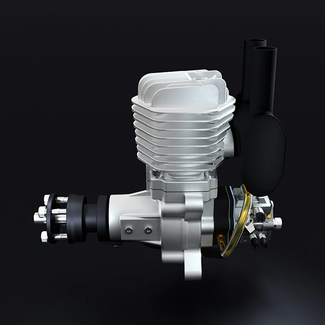 EPHIL XG-38cc-R Model Airplane Engine Hot Head Ignition Innovation Single Cylinder Rear Fixed Wing for Outdoor Sports