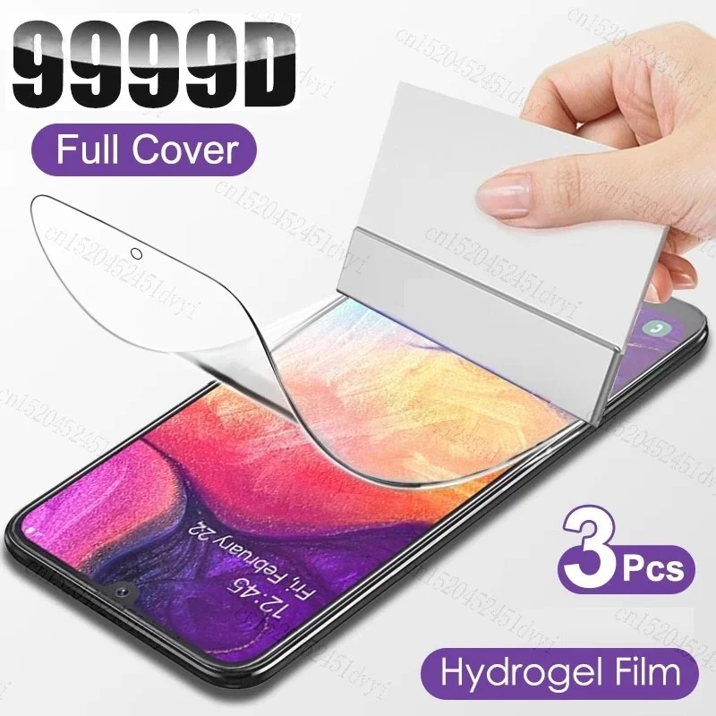 3Pcs Hydrogel Film Screen Protector For infinix zero 30 gt 10 Pro hot 30 Play Smart 7 HD Not 30i Hot 30 Smart 7 Plus Zero 5G