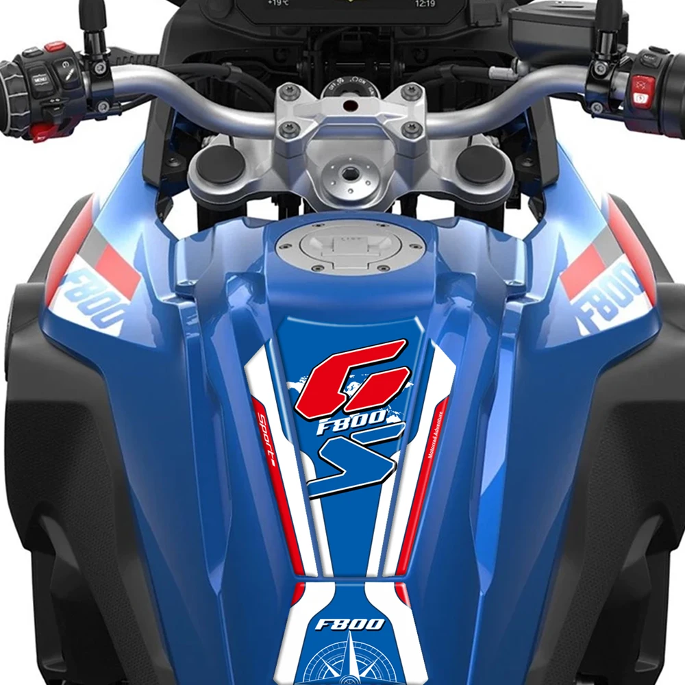 

For BMW F800GS F 800 GS 2025 3D Gel Fuel Tank Decal Shell Paint Protection Sticker Fuel Tank Motorcycle Accessories