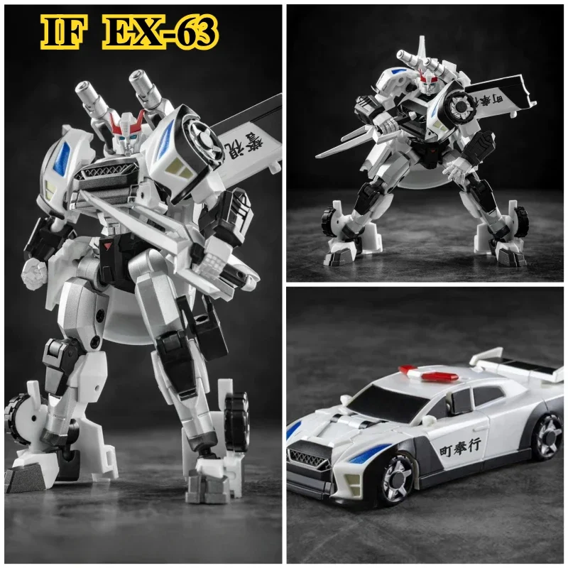 IN STOCK Transformation Iron Factory Samurai Series IF EX-63 EX63 Oniheizou Prowl Action Figure Robot Collection Gift Toy