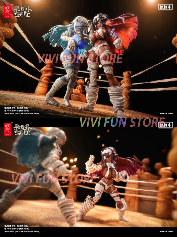 재고 있음 달팽이 껍질 RPG-03A 그리사(알터) 가동형 모델 장난감 1/12 액션 애니메이션 피규어 인형 아름다운 소녀 미라 좀비 소녀