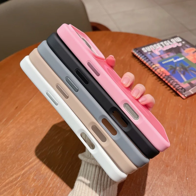 高級超薄型マットクリア MagSafe対応ケース iPhone 17 Air 16 15 14 Plus 13 Pro Max 磁気ワイヤレス充電対応カバー