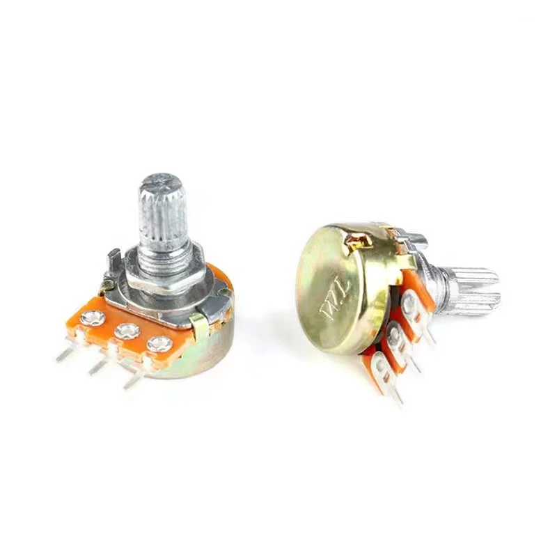 5PCS WH148 potentiometer single connected 3-pin/double connected 6-pin 1K~1M Ω 2K 5K 10K 20K 100K 500K