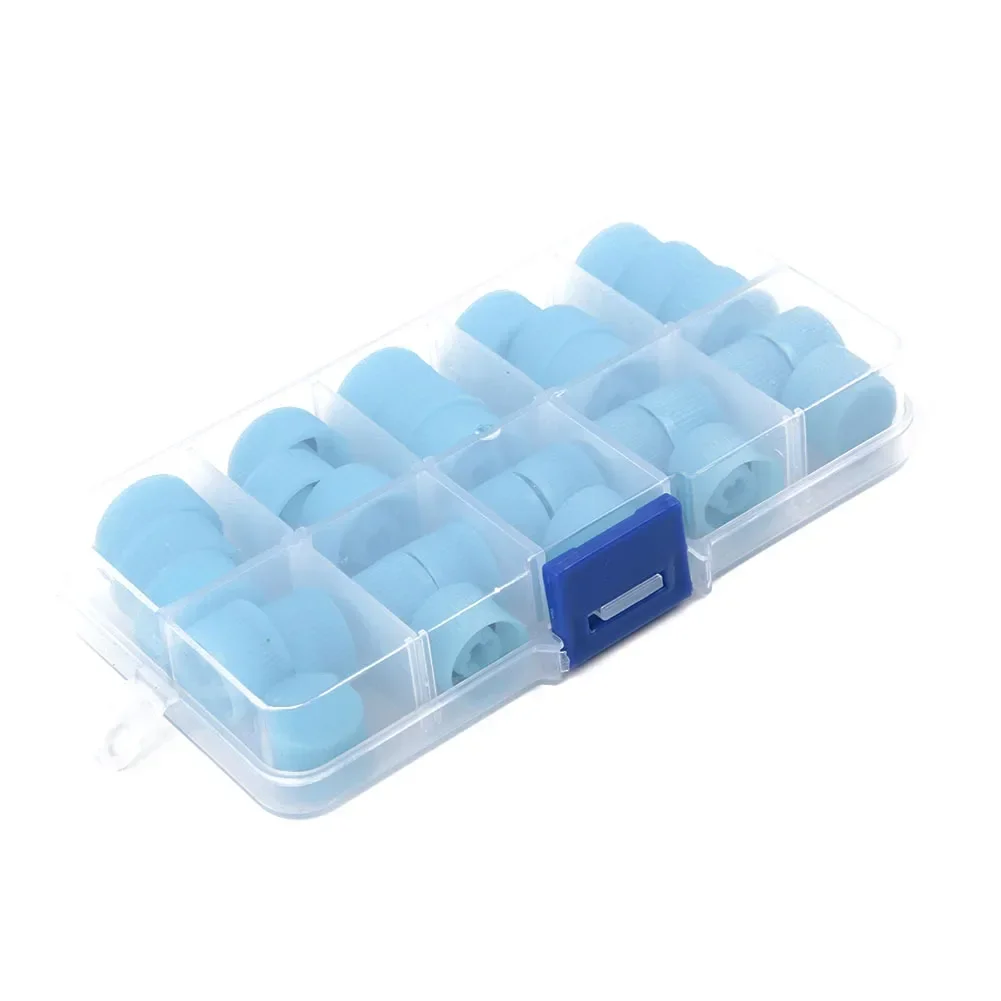 30 Pcs/Set Auto Air Conditioner part Car Dust Cover Valve Core Cap High Low Side Port Cap Auto High Low Pressure Cap