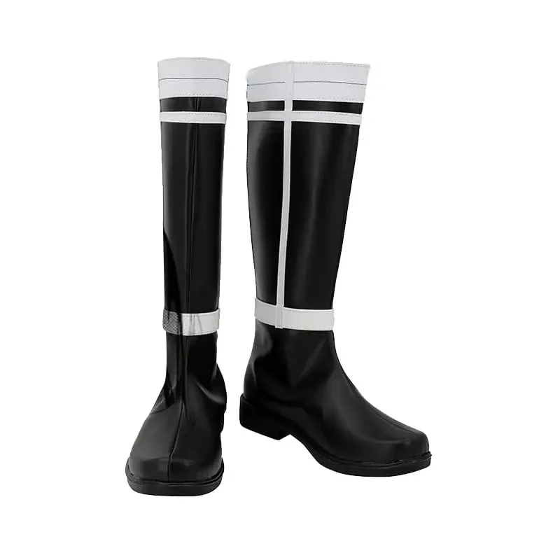 

Anime Himmel Cosplay Shoes Fashion Black Long Boots for Halloween Carnival Party