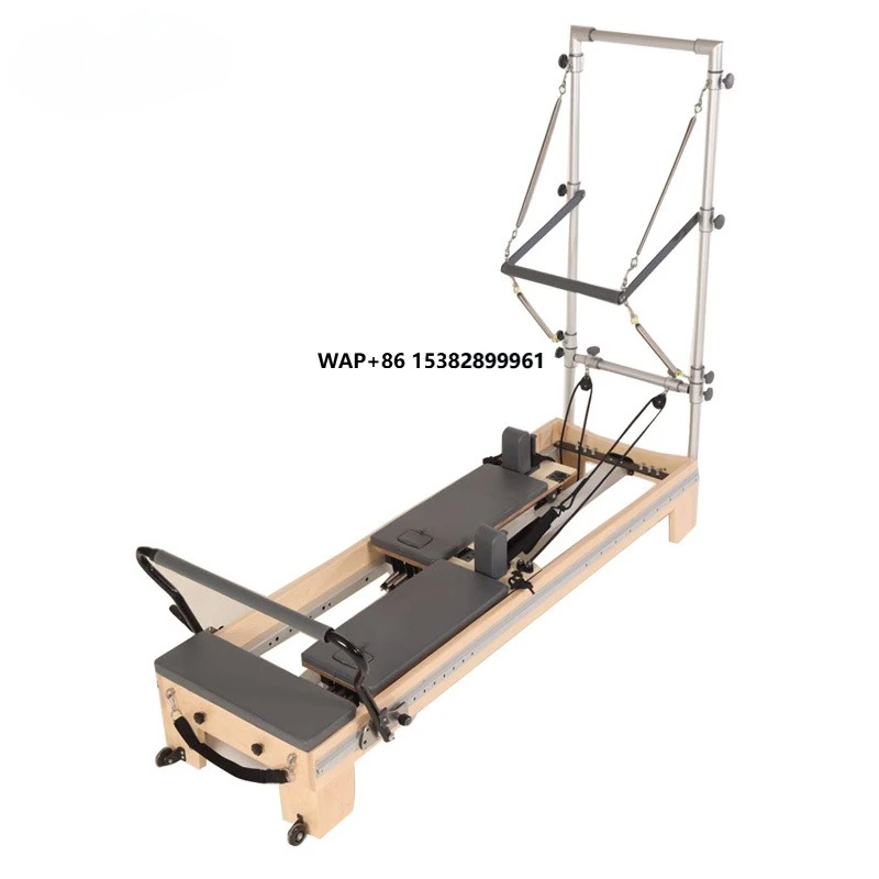 Home Use Pilates Double SlideTraining Bed Pilates Reformers Machine Equipment Reformer Pilates with Half Tower