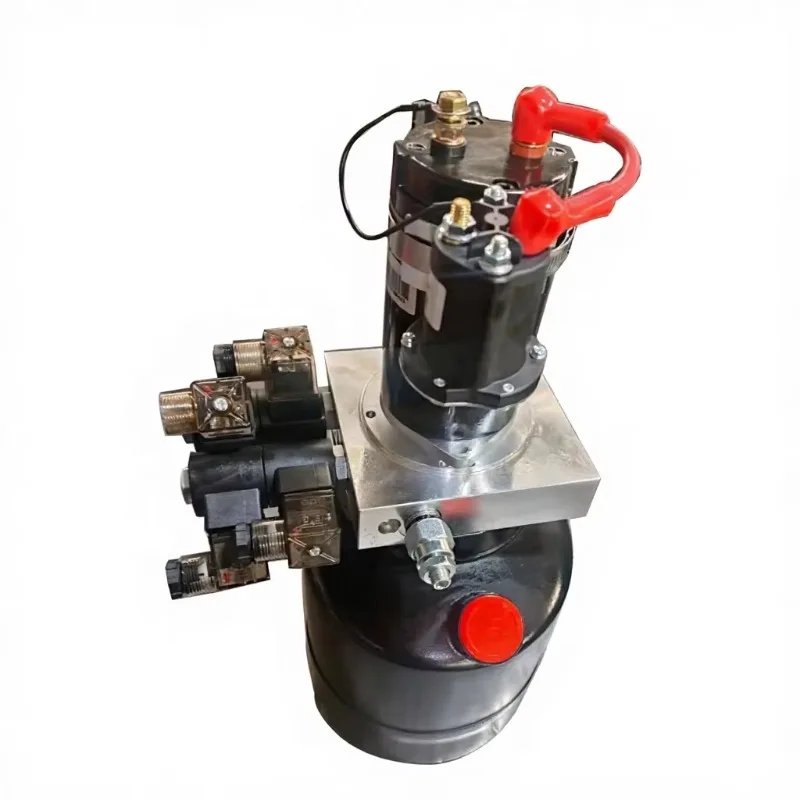 

Двухконтурный гидравлический силовой агрегат постоянного тока с картриджным электромагнитным распределительным клапаном