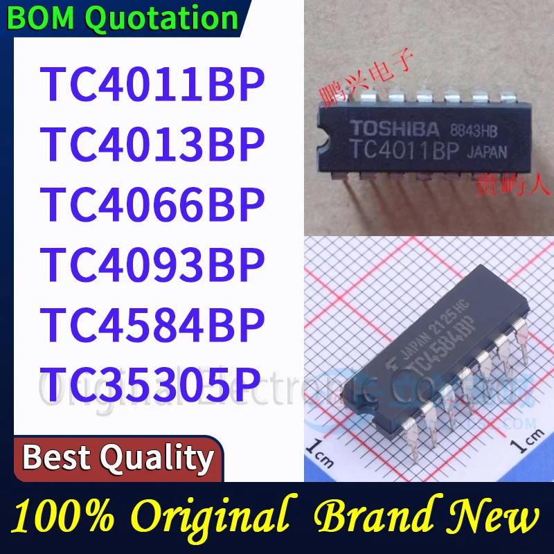 

5 шт./лот TC4011BP TC4013BP TC4066BP TC4093BP TC4584BP TC35305P В наличии Оригинальные высококачественные