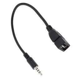 Car Audio Adapter Audio Jack Adapter AUX Audio Plug Converter Cable High Fidelity Car Stereo Jack Cables USB Connection For Car
