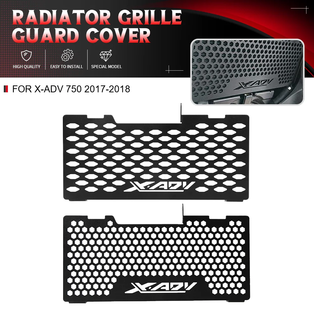 

For Honda XADV 750 X-ADV750 X-ADV 750 2017 2018 Radiator Guard Tank Grille Shield Engine Cooler Protector Mesh Cover X ADV 750