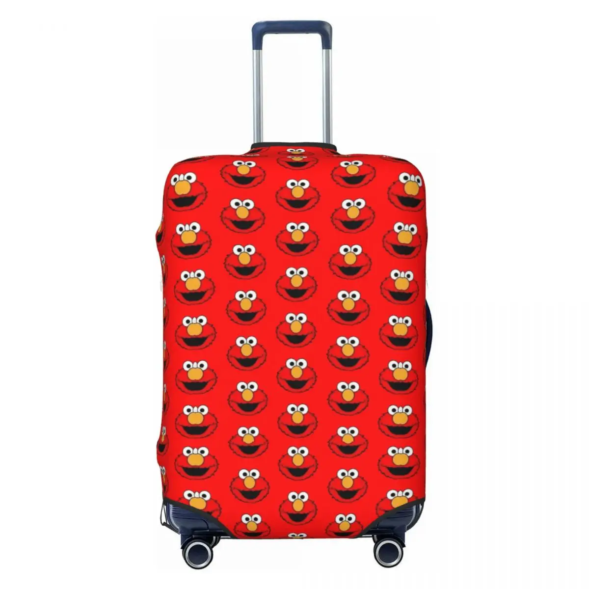

Custom Cookie Monster ELMO Suitcase Cover Dust Proof Luggage Covers Protector for 18-32 inch