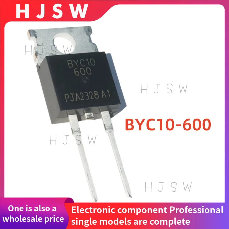 10PCS NEW BYC10-600 BYC5-600 BYC8-600 BYC15-600 BYC20-600 BYC30-600P BYC30-1200P BYC10600 BYC5600 BYC8600 BYC15600 TO-220 MOSFET