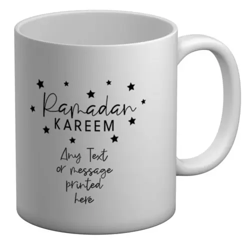 

Personalised Ramadan Kareem White 11oz Mug Cup