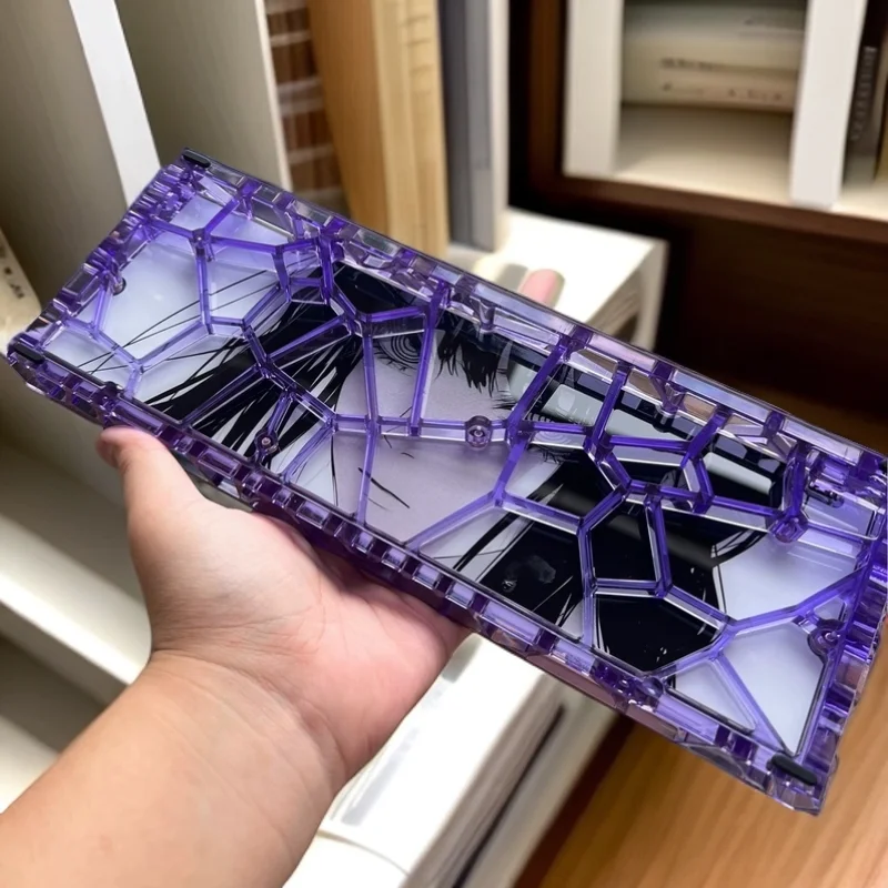 Holy60/GH60 Hollow Keyboard Case Custom Transparent Keyboard Shell Mad60 Win60 GT60 Wooting60 Case PC Gamer DIY Keyboard Gifts