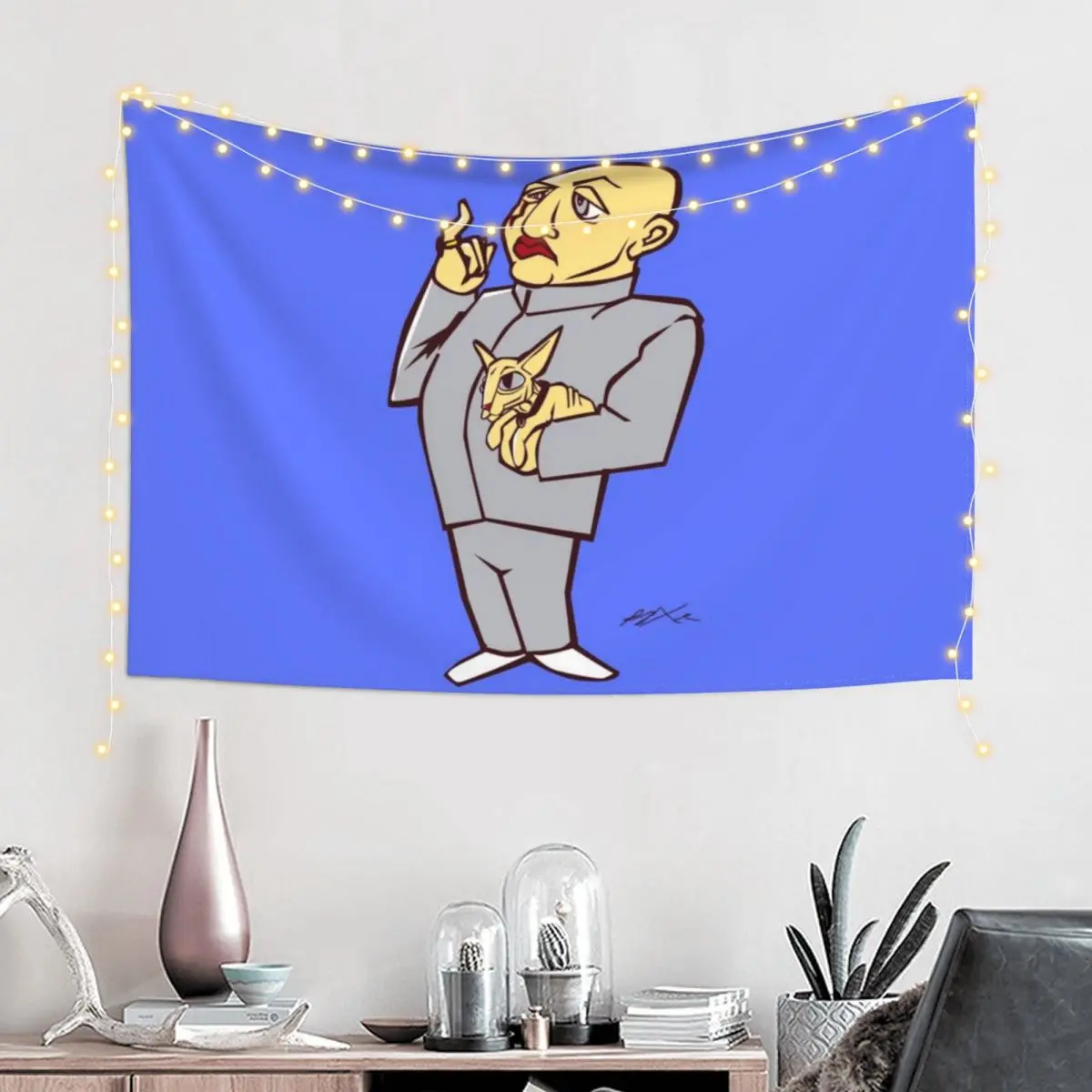 

Dr. Eeeeevil Tapestry Home Supplies Decoration Home Wall Tapestries Tapestry