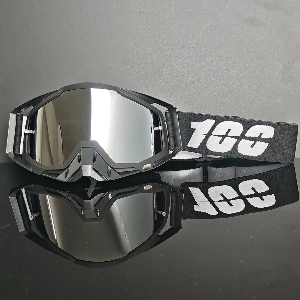 Verstellbare Motorrad-Motocross-Brille Winddicht Passend für Männer Langstrecken-Motorradfahren