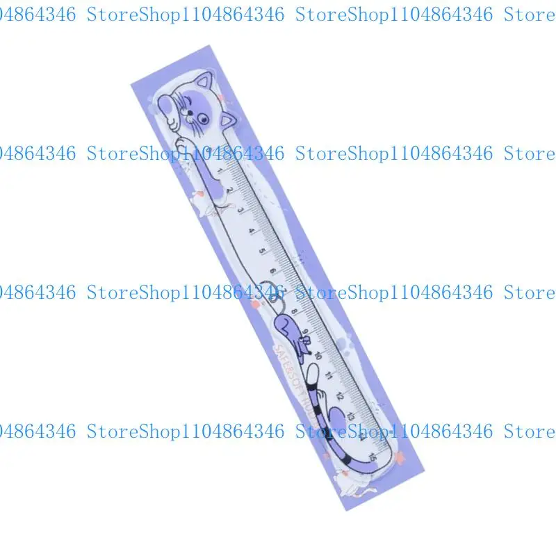 5ASD 15 Righter Straight Lovely Cats Ruler Soft Ruler con per l'insegnamento