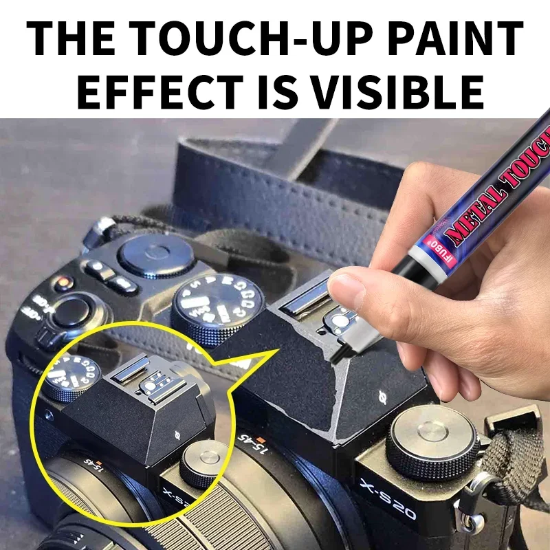 IFUBO 20g Black Touch-Up Paint Pen Scratches Repair Camera Car Thermos Cup Surface Coating Solution