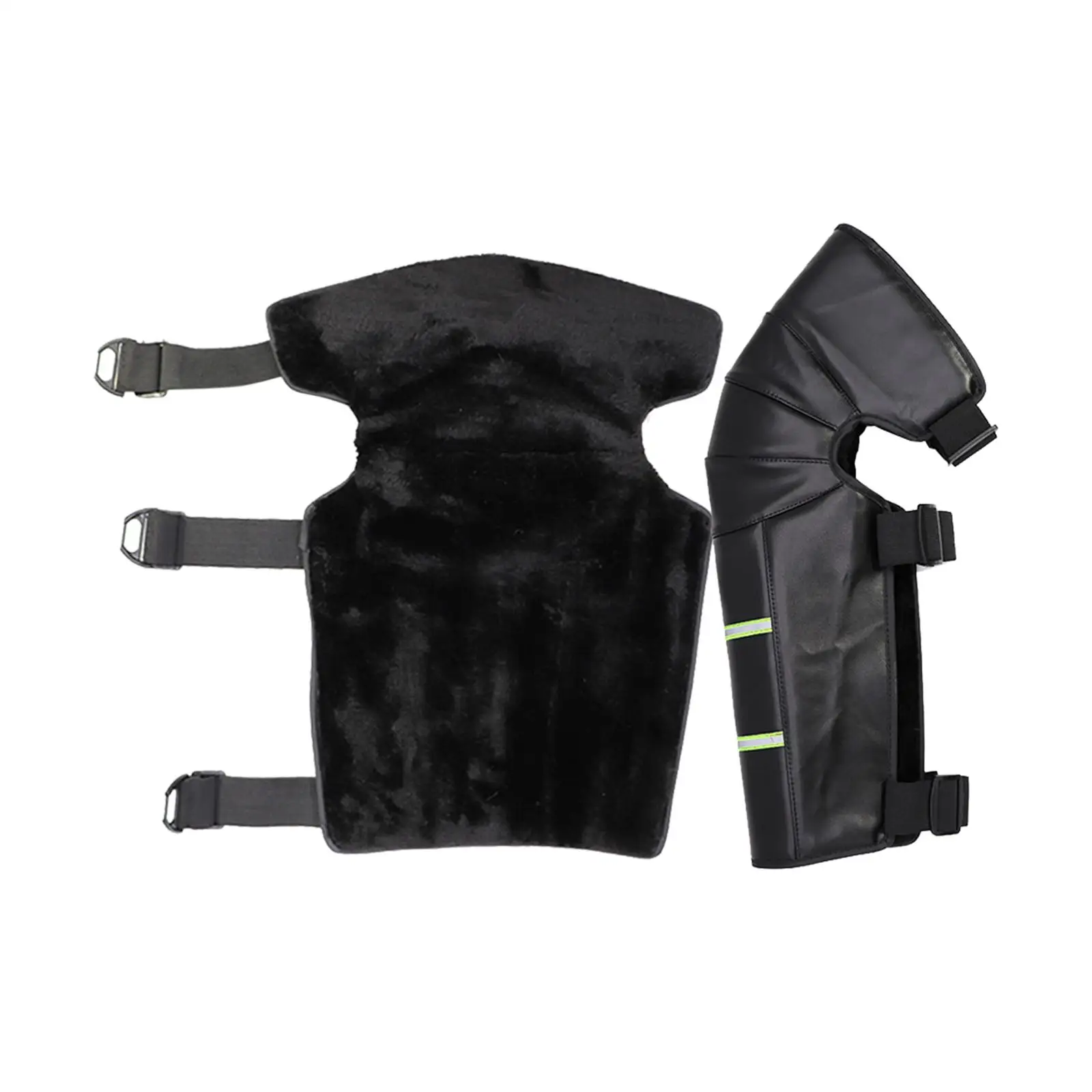 

2x Knee Warmer Leggings Motorcycles Waterproof Protective Windproof Motocross Warmer Kneepad Knee Pads Guards Scooter Ski Fall