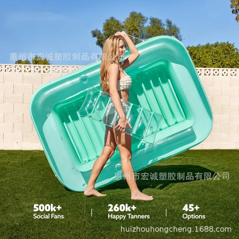 

Надувной бассейн, гостиная, плавающий бассейн для взрослых, бассейн для загара, доска для рафтинга, летние шезлонги для водных вечеринок