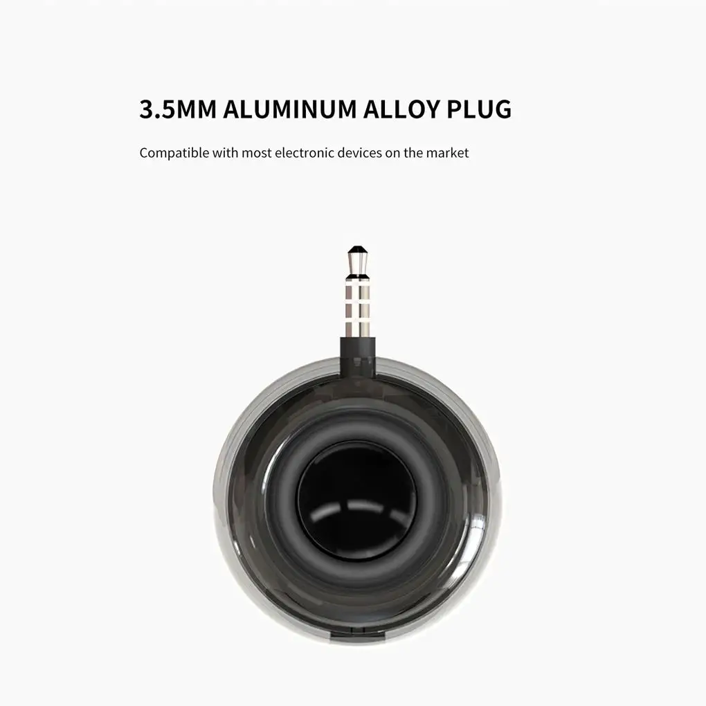 Мини-динамик Lollipop 3,5 мм, беспроводной MP3, универсальное перезаряжаемое усилительное устройство, уличный усилитель звука для телефона для ПК, планшета