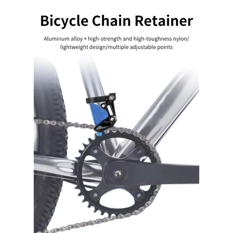 G92F Bike Chain Guide Aluminum Alloy Mountain Bike Chain Guide Direct Mount Chainring Guard Perfect for Bicycles Road Bikes