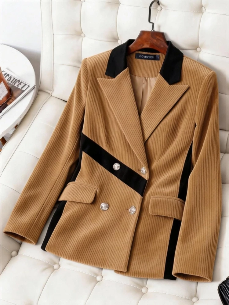 2026 Autumn Blazer Women Varsity Bomber Jackets For Women New In Coats And Jackets Woman Long Sleeve Women's Winter Jacket