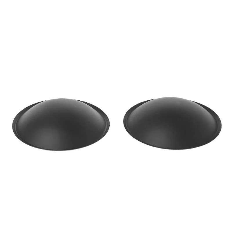 2pcs Black PP Speaker Dust Covers Caps Strong Toughness Subwoofers Accessories