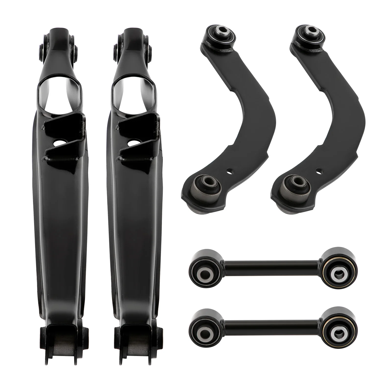 For 6pcs Rear Upper Lower Control Arms Lateral Toe Arms For Jeep Compass Patriot Dodge Caliber 07-17 K641226